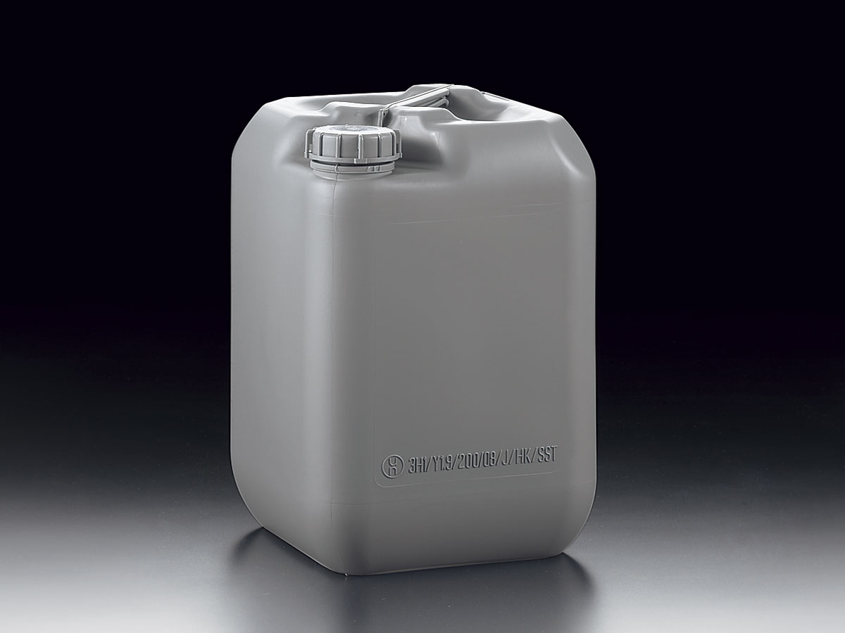 PE SQUARE CONTAINER CARBOY TYPE 'BROWN' Sanplatec Science Lab equipment, Lab supplies